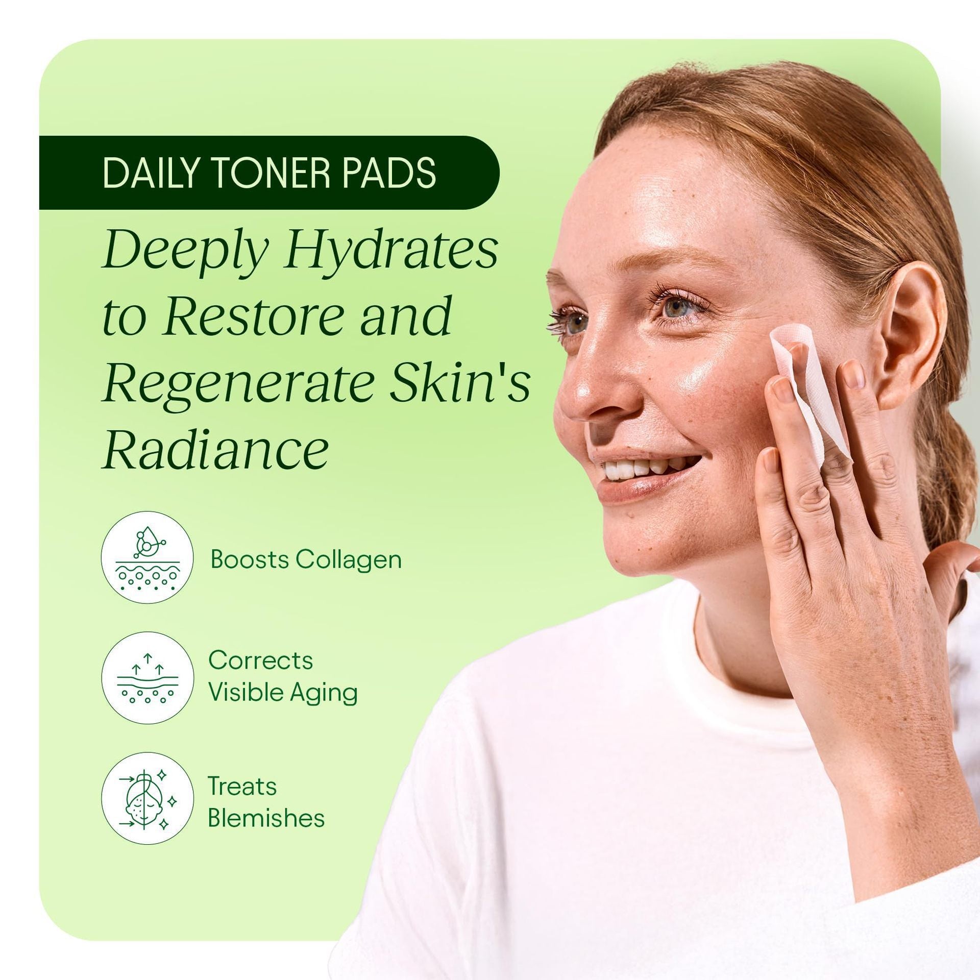 Exfoliating Centella Asiatica Skincare Toner Pads Destinct