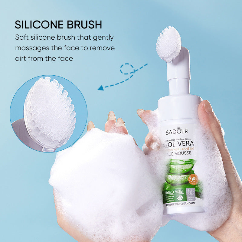Aloe Vera Skin Care Set Cleansing Hydrating Moisturizing Cleanser