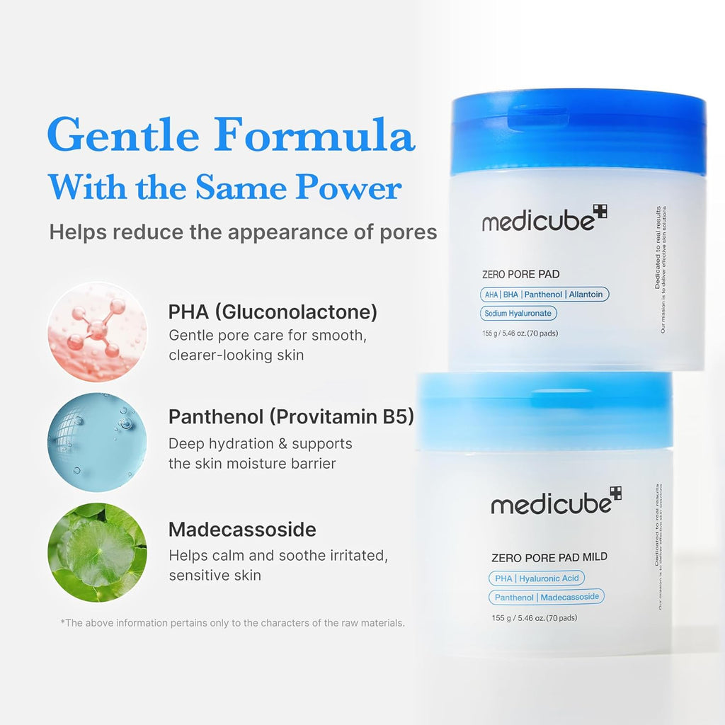 Medicube Zero Pore Pad Mild AsiaBeautyMall
