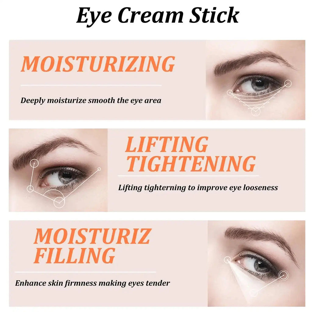 Snail Eye Cream Stick Collagen Fade Fine Lines Wrinkle CD