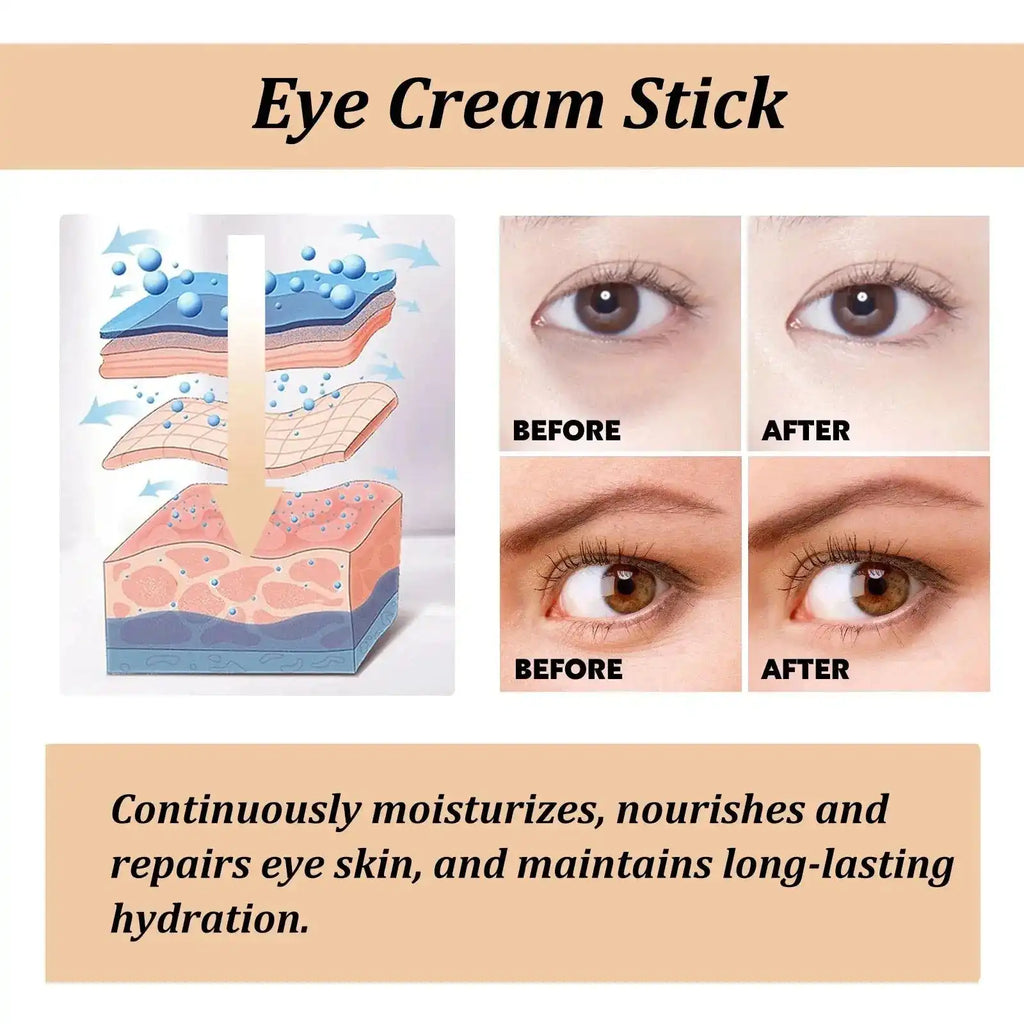 Snail Eye Cream Stick Collagen Fade Fine Lines Wrinkle CD