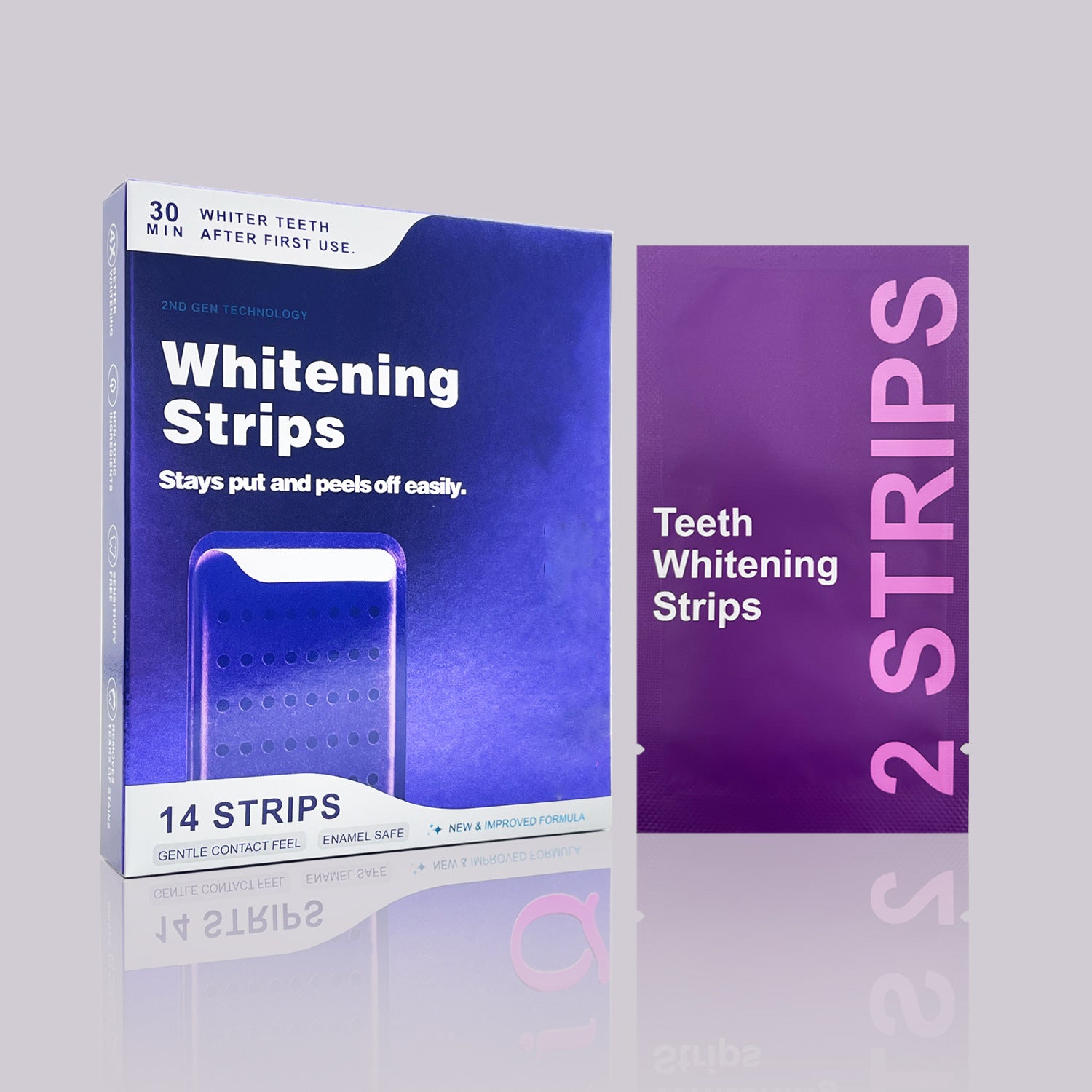 V34 PAP Whitening Teeth Strips